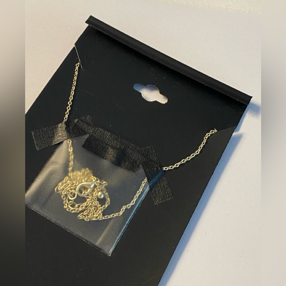 Gold Tone Paige Harper "Shine" Necklace with Purple Stone - Picture 2 of 5